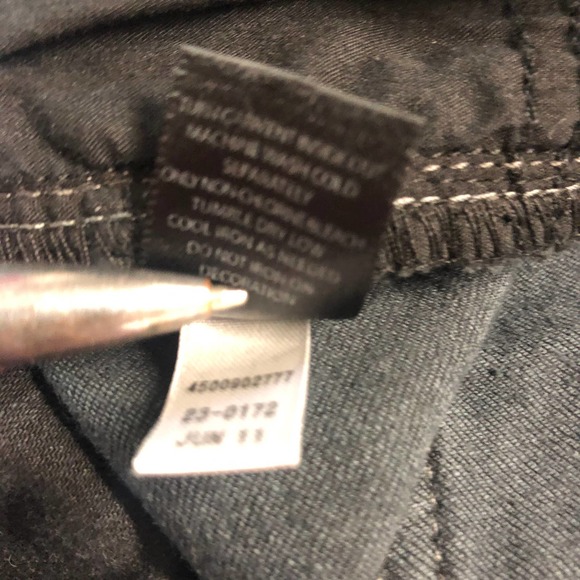 White House Black Market Jeans 4R Black Bling - Picture 10 of 11